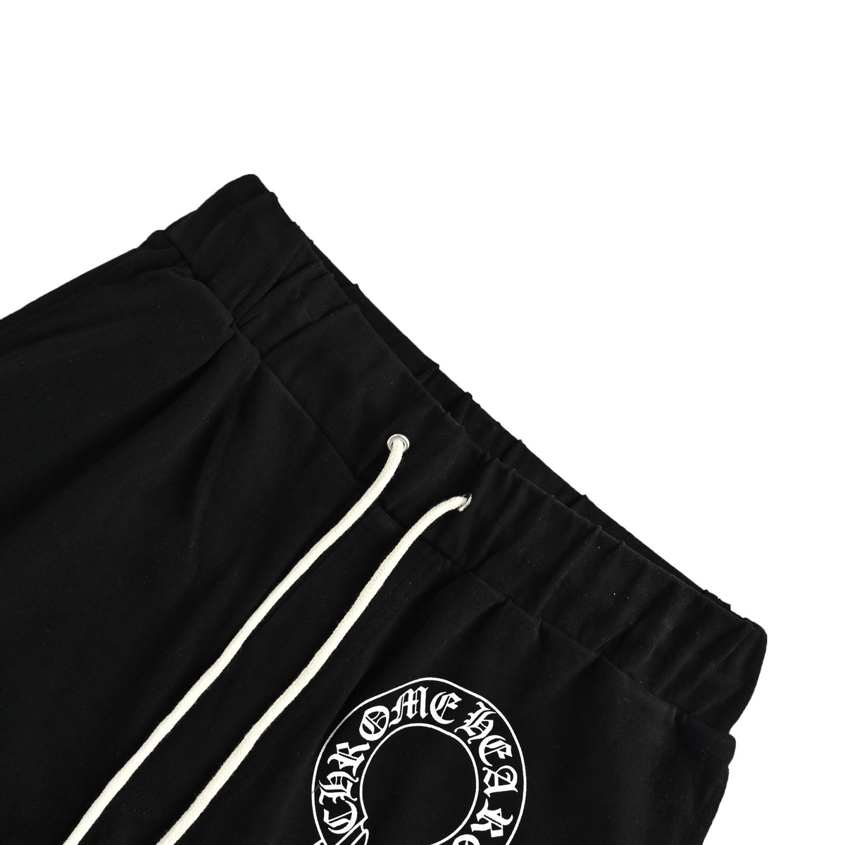 Chrome Hearts Sanskrit scroll print shorts