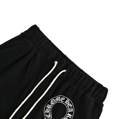 Chrome Hearts Sanskrit scroll print shorts