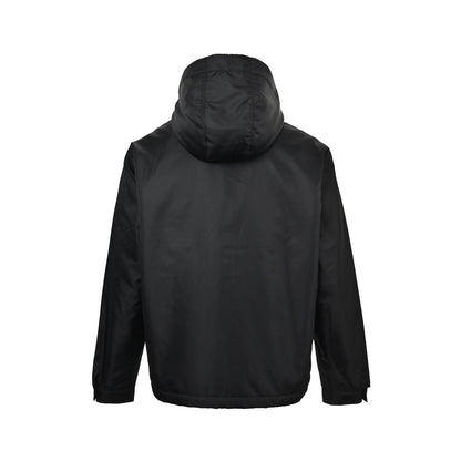 Prada 26ss chest zipper pocket hooded thin jacket