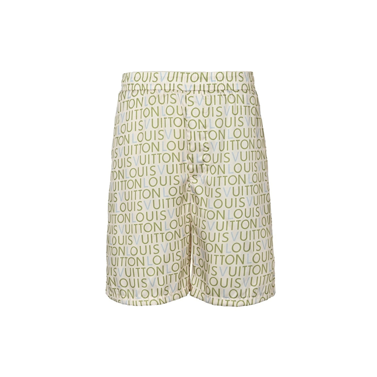 Louis Vuitton all-over lettering suit shorts