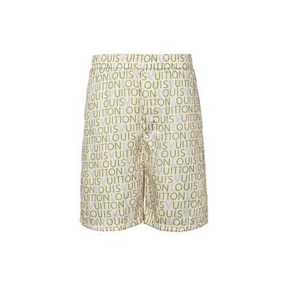 Louis Vuitton all-over lettering suit shorts