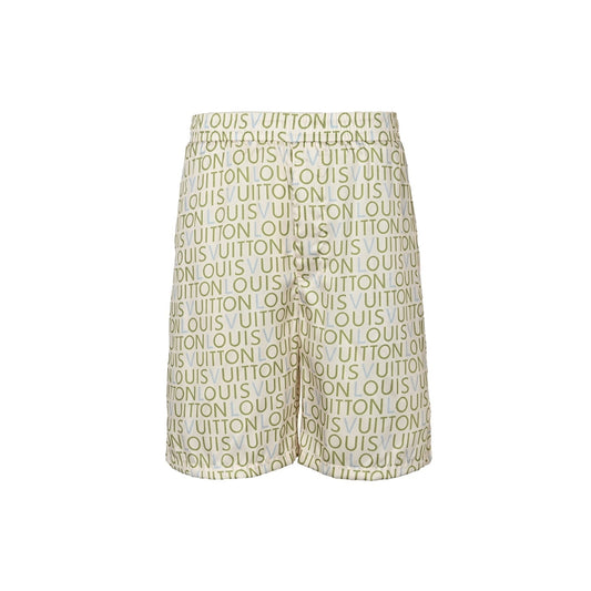 Louis Vuitton all-over lettering suit shorts