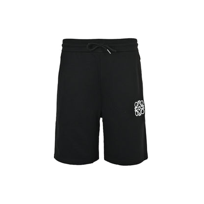 Loewe/Luo Yiwei classic logo embroidered shorts
