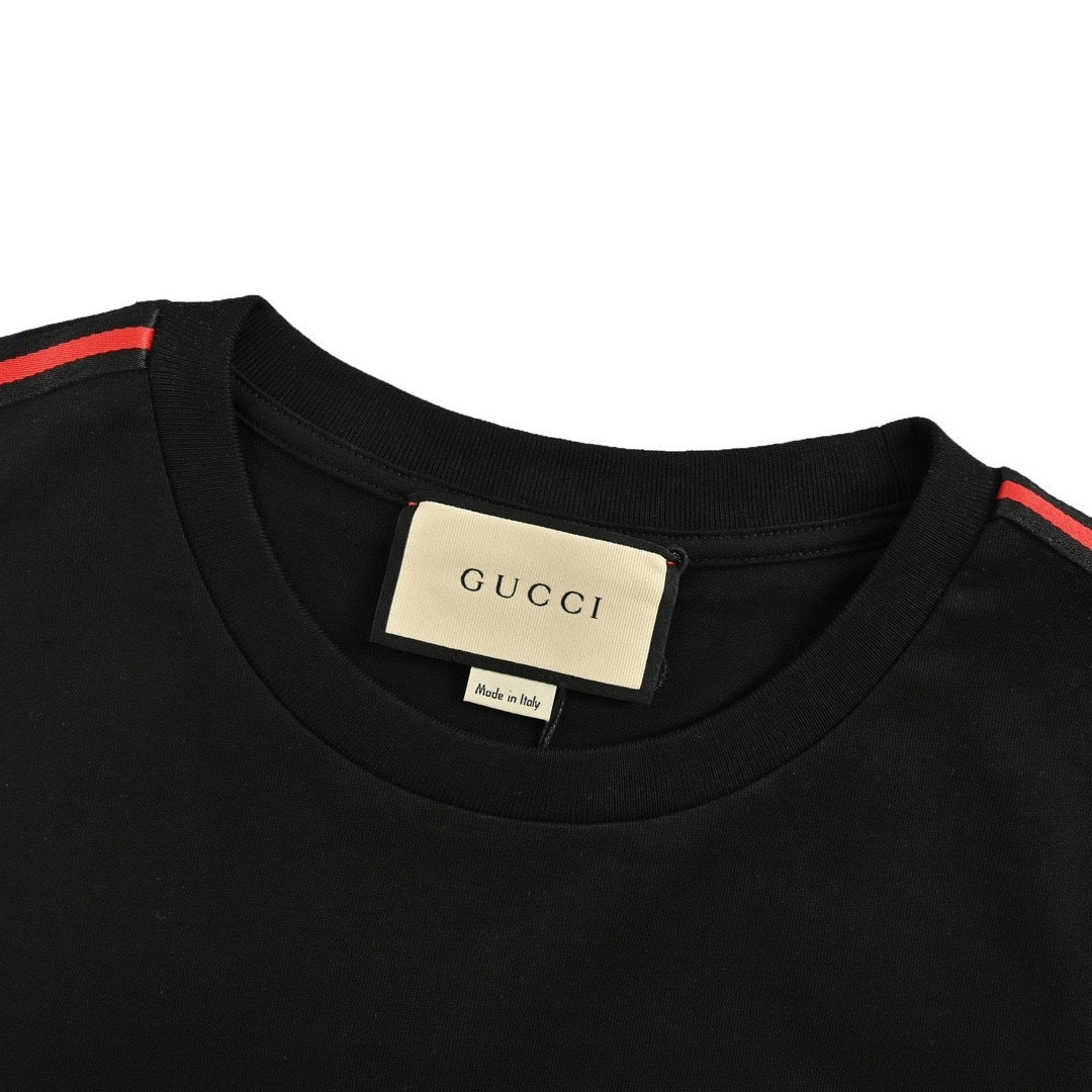 Gucci 24ss shoulder web short sleeves