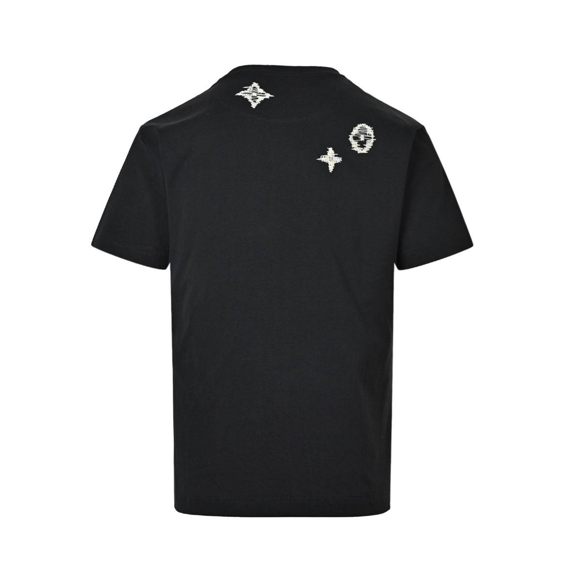 Louis Vuitton presbyopia logo embroidered short sleeves