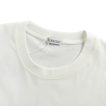 Burberry 25ss square war horse print short sleeves