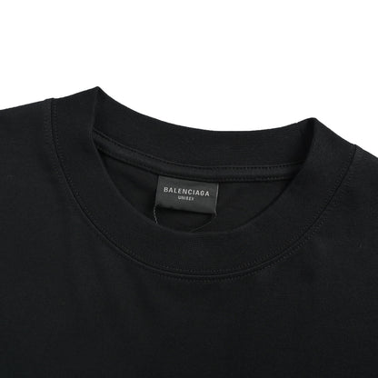 Balenciaga 3M overlapping letter print short sleeves