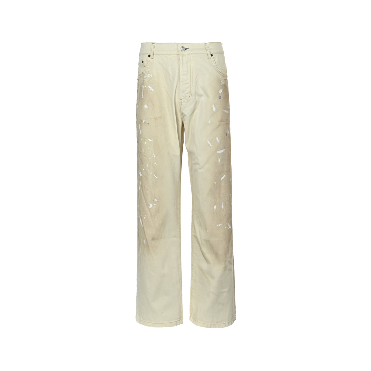Acne Studios splash-print jeans