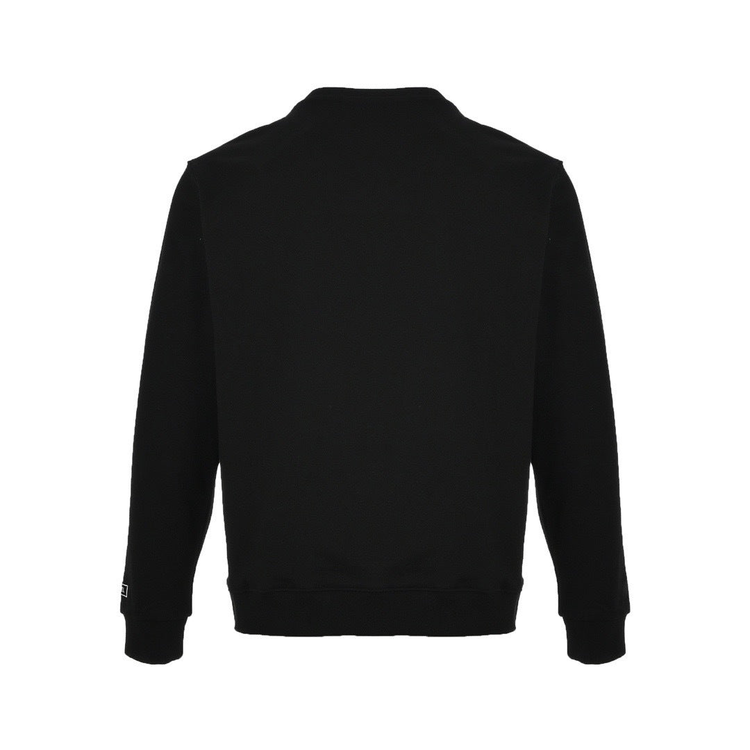 Chanel 21ss classic embroidered double C round neck sweatshirt