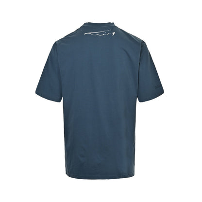 Balenciaga/Balanciaga 25ss PPKRIT joint portrait print short-sleeve