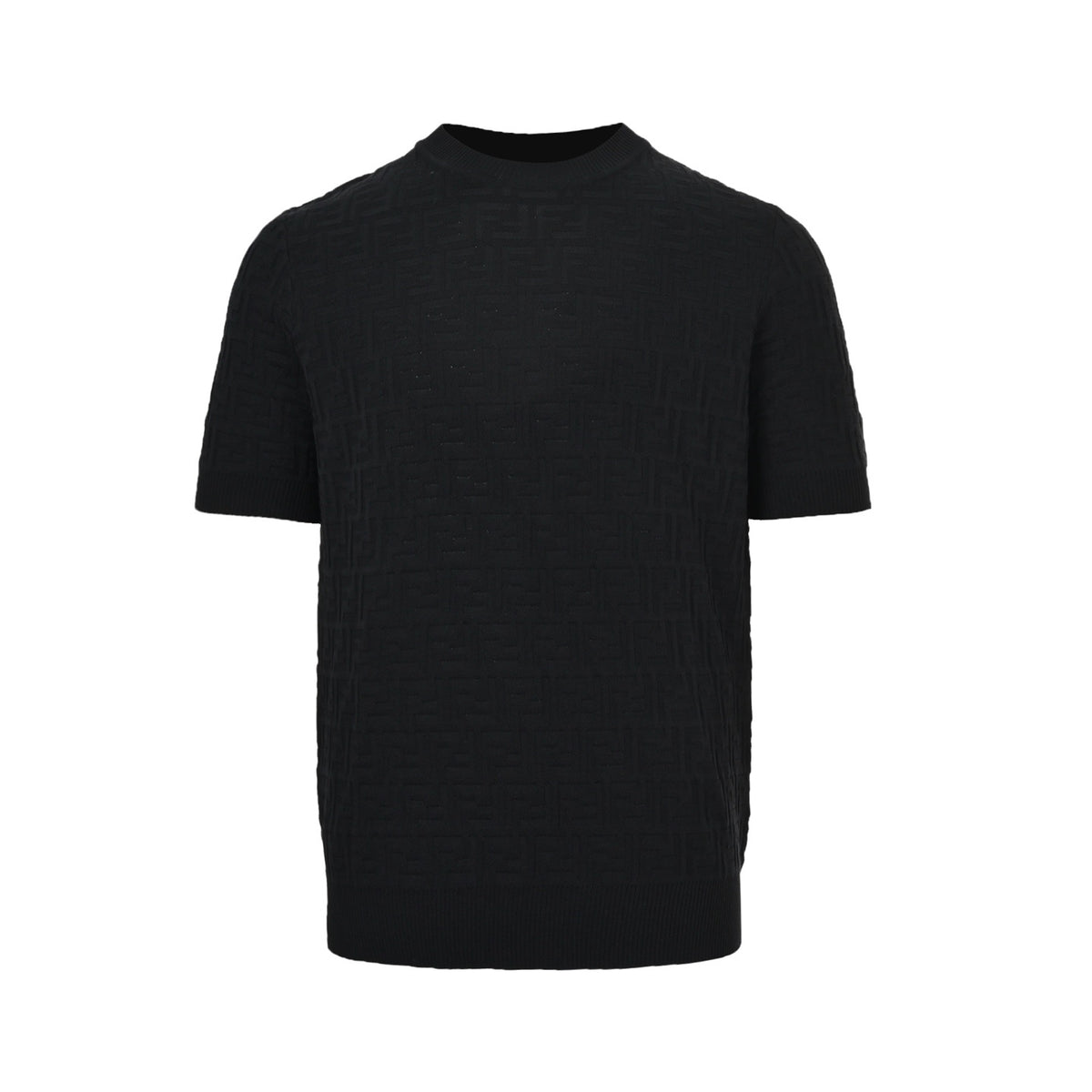 Fendi full FF jacquard short sleeves