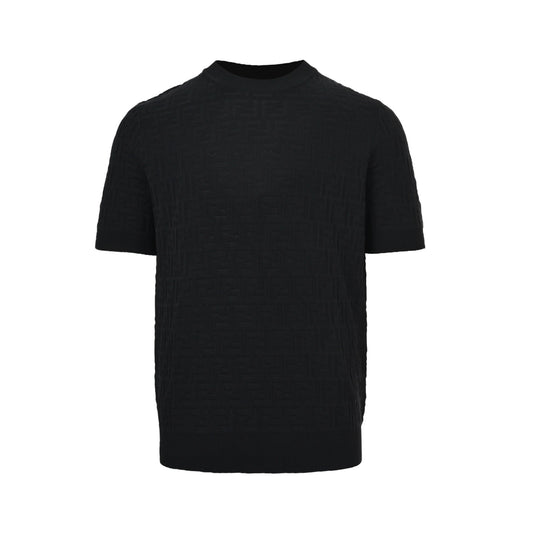 Fendi full FF jacquard short sleeves
