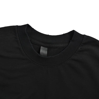 Chrome Hearts Heavy Duty Washed Hollow Embroidered Short Sleeves