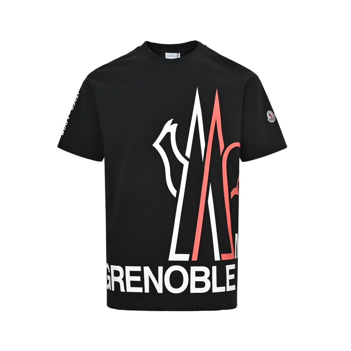 Moncler/Mask 26ss large logo printed short sleeves