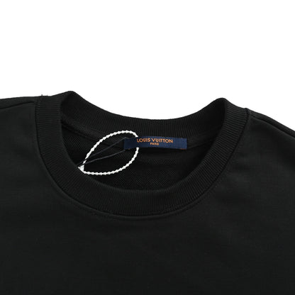 Louis Vuitton 25Fw hot diamond letter logo round neck sweatshirt