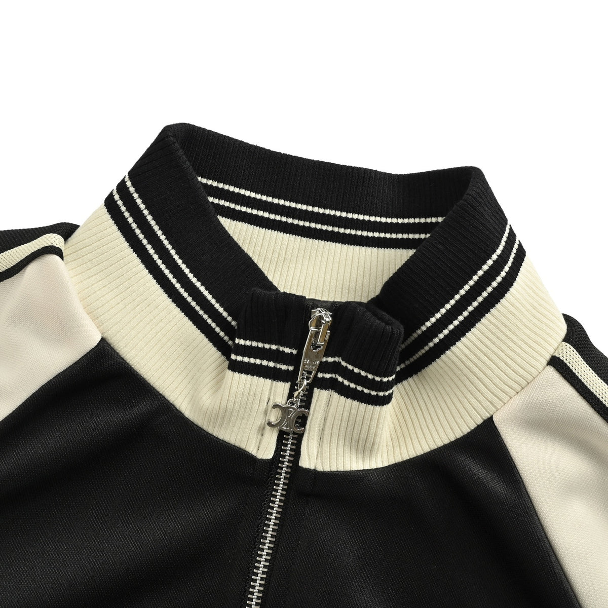 Celine Arc de Triomphe embroidered stand collar jacket