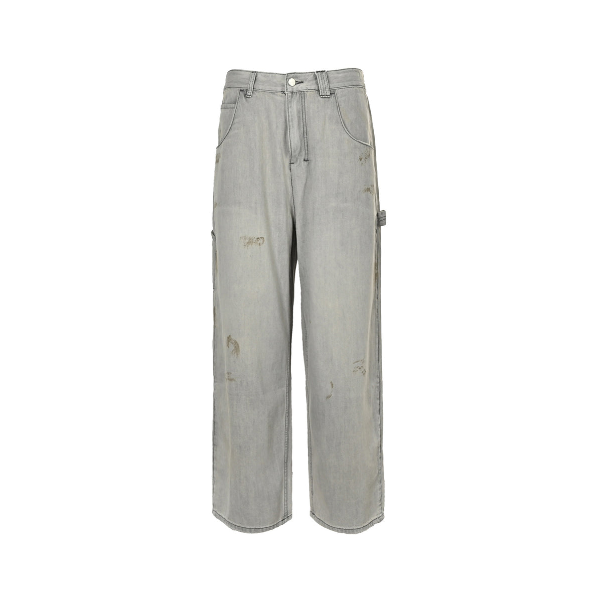 ANCELLM 25ss AC heavy wash washed ink jeans