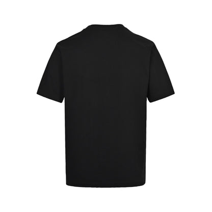 Fendi 25ss chest badge embroidered short sleeves