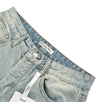 Dior pocket split jeans