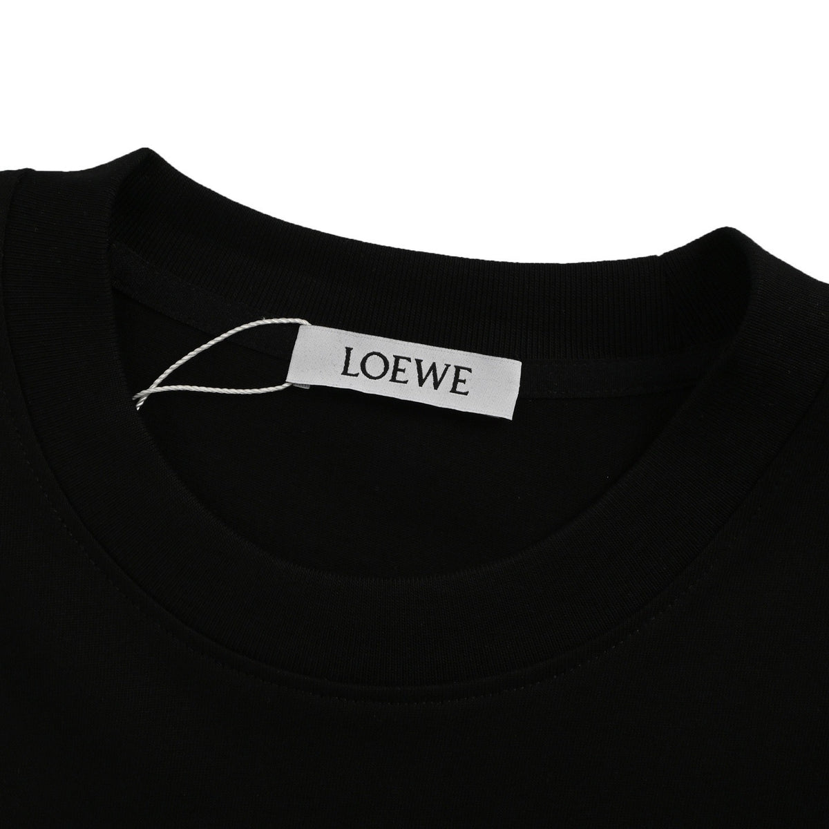Loewe/Luo Yiwei 25ss chest printed logo short sleeves
