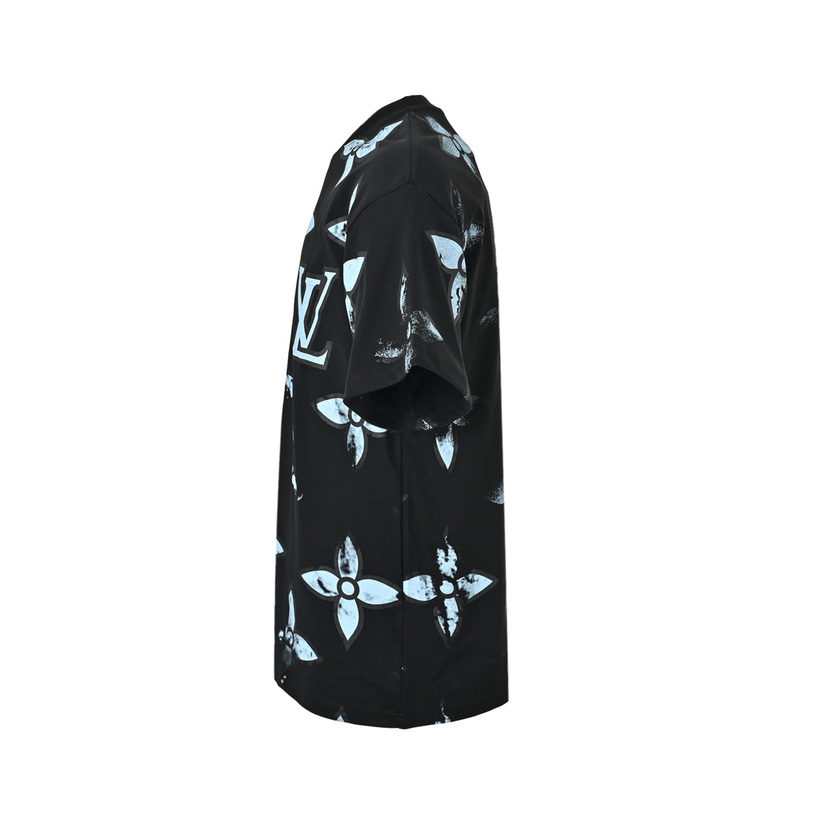 Louis Vuitton all-over mottled presbyopia printed short-sleeves