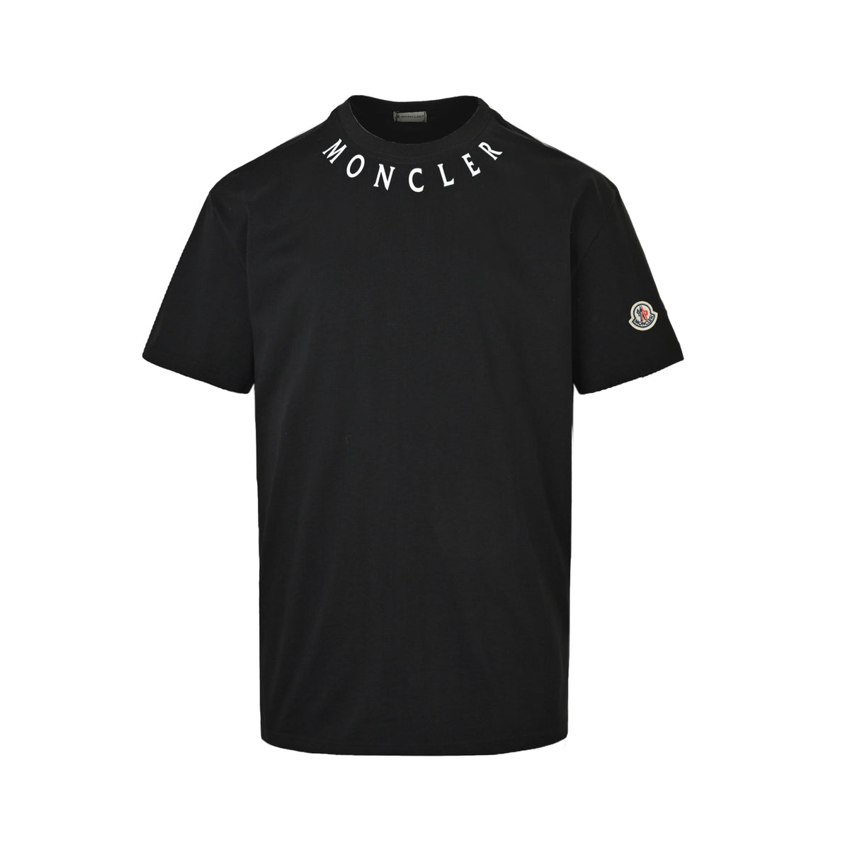 Moncler/Mask 26ss neckline letter print short sleeves