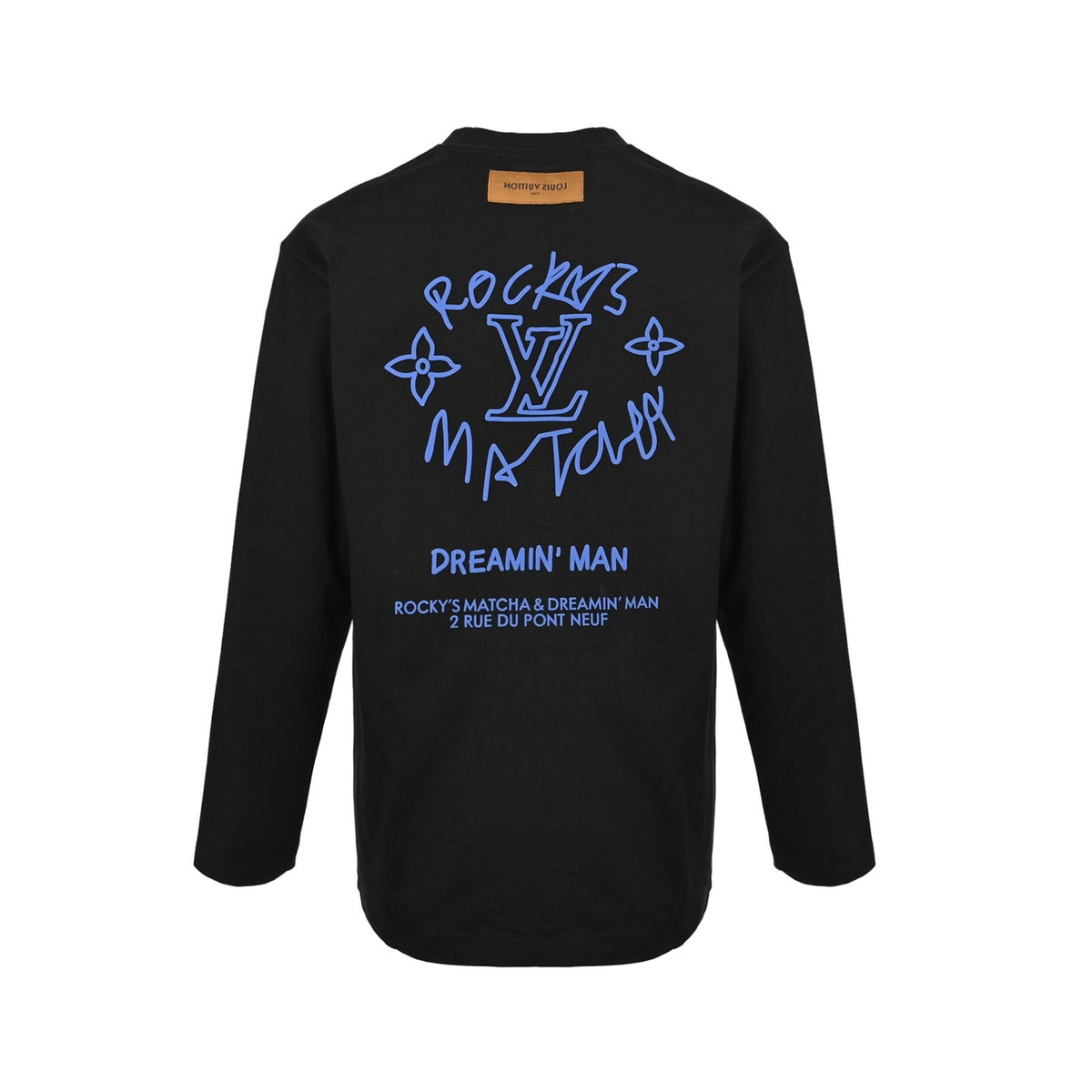 Louis Vuitton 25Fw Dreamer graffiti slogan new flower long-sleeved T-shirt