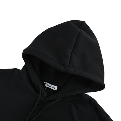 Loewe/Luo Yiwei 25Fw checkerboard hooded sweatshirt