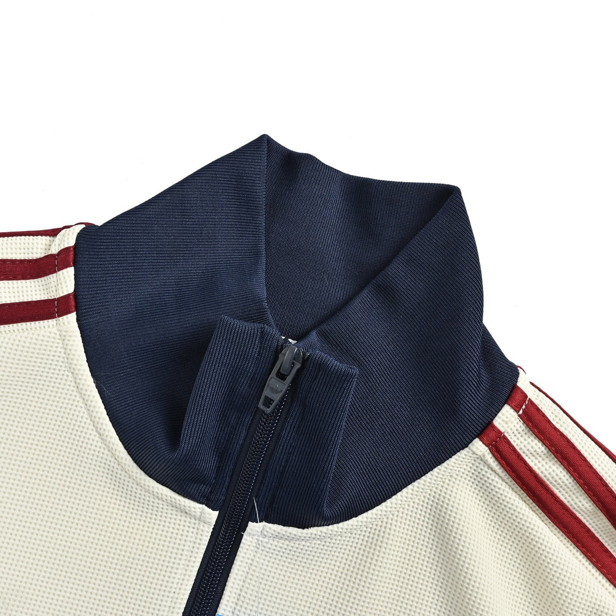 Adidas clover embroidered retro stand collar jacket