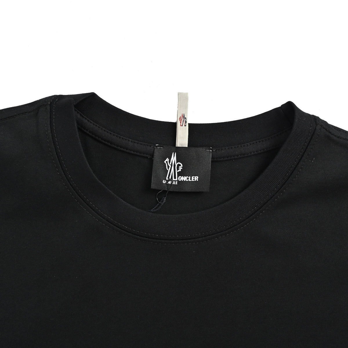 Moncler/muzzle 26ss short sleeves with letter logo on chest
