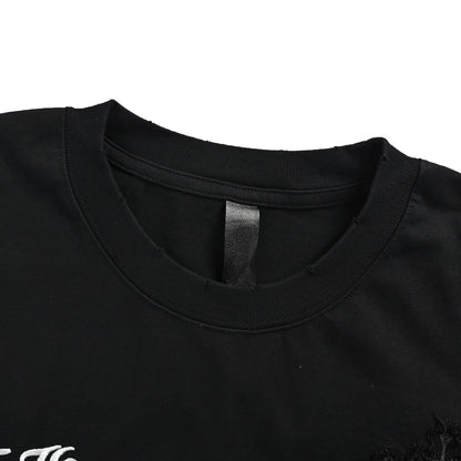 Chrome Hearts/Chrome Heart short sleeves with patch on the back