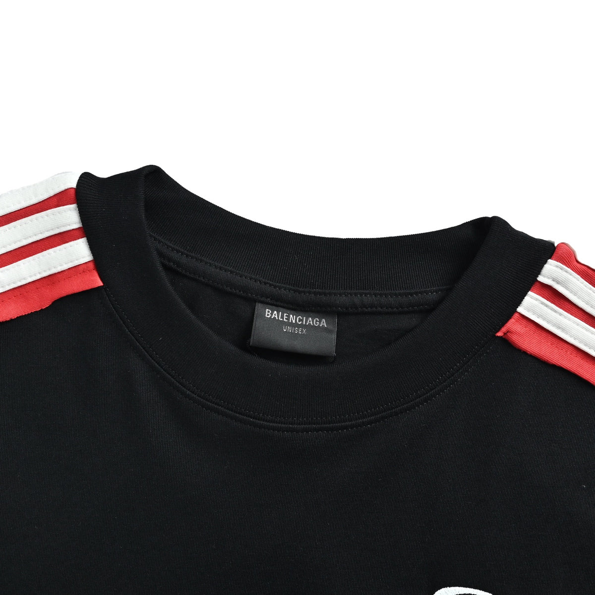 Balenciaga/Balanciaga UNITY SPORTS ICON double ring shoulder web short sleeves