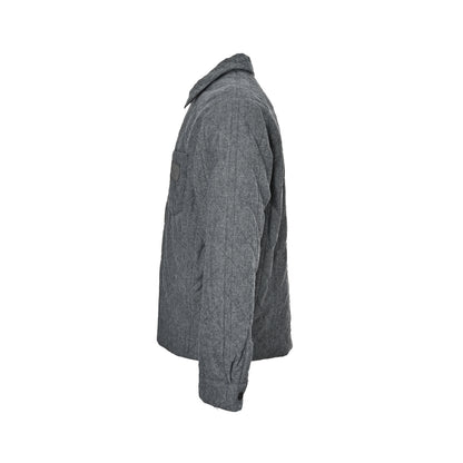 Dior leather patch rhombus cotton jacket