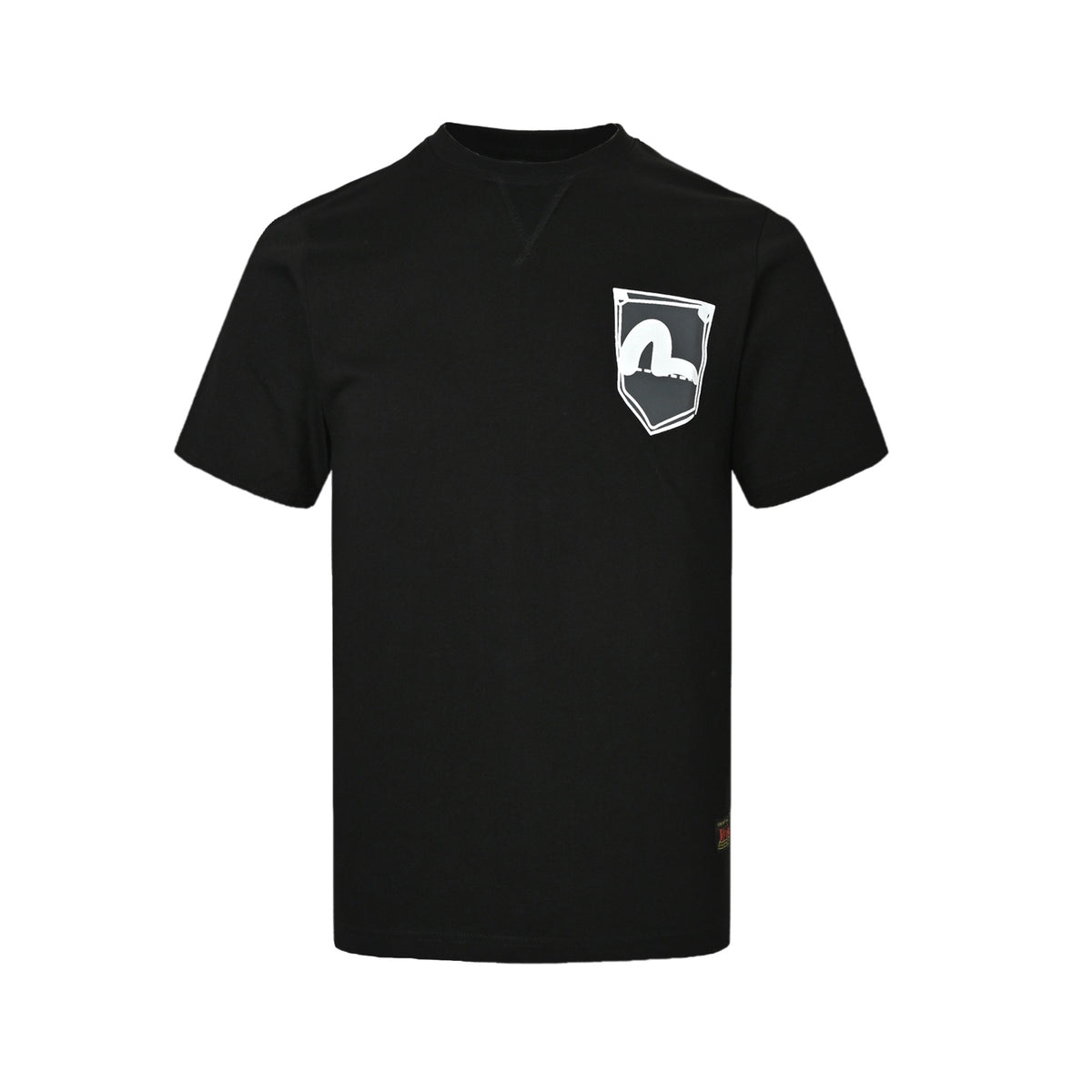 Evisu/福神 seagull pocket printed short sleeves