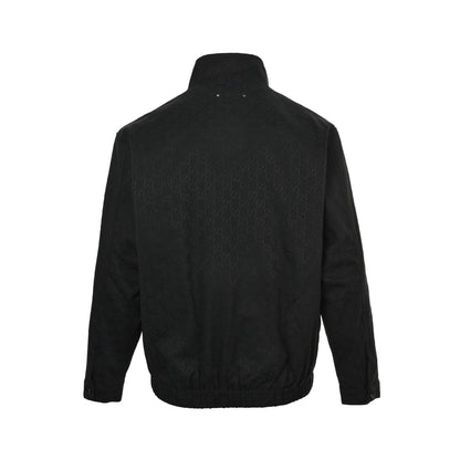Gucci all-over printed jacquard stand-collar jacket