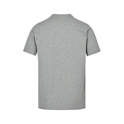 Dior 23ss embroidered silver logo short sleeves