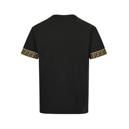 Fendi 25ss tape logo web short sleeves