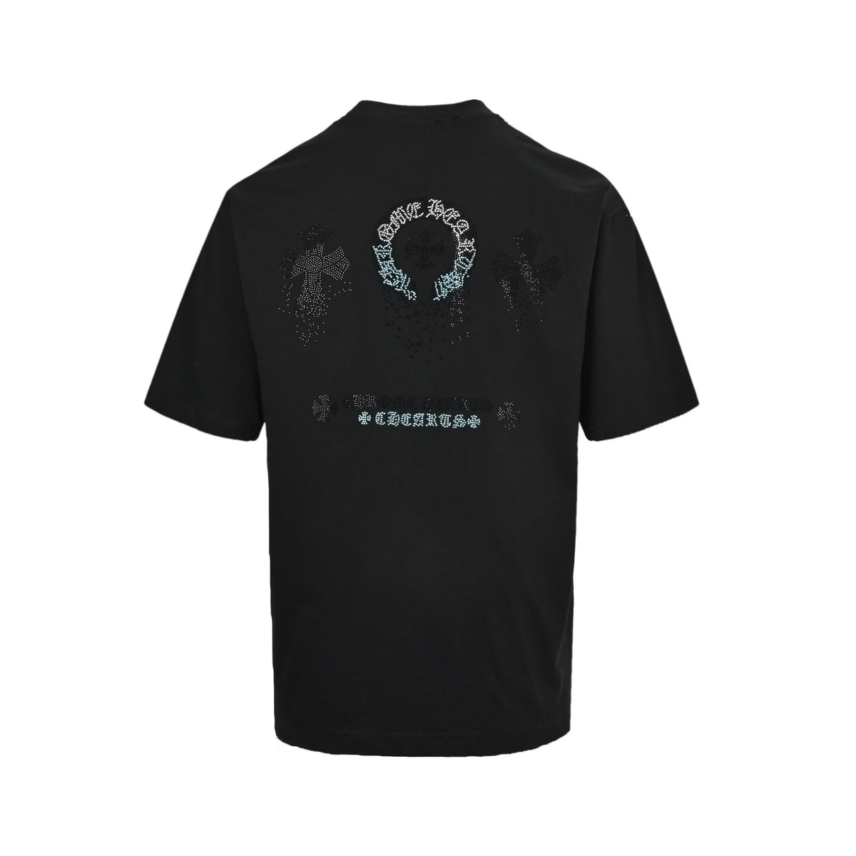 Chrome Hearts/Chrome Heart 26ss hot diamond logo short sleeves