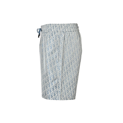 Dior 26ss all-over printed old flower jacquard shorts