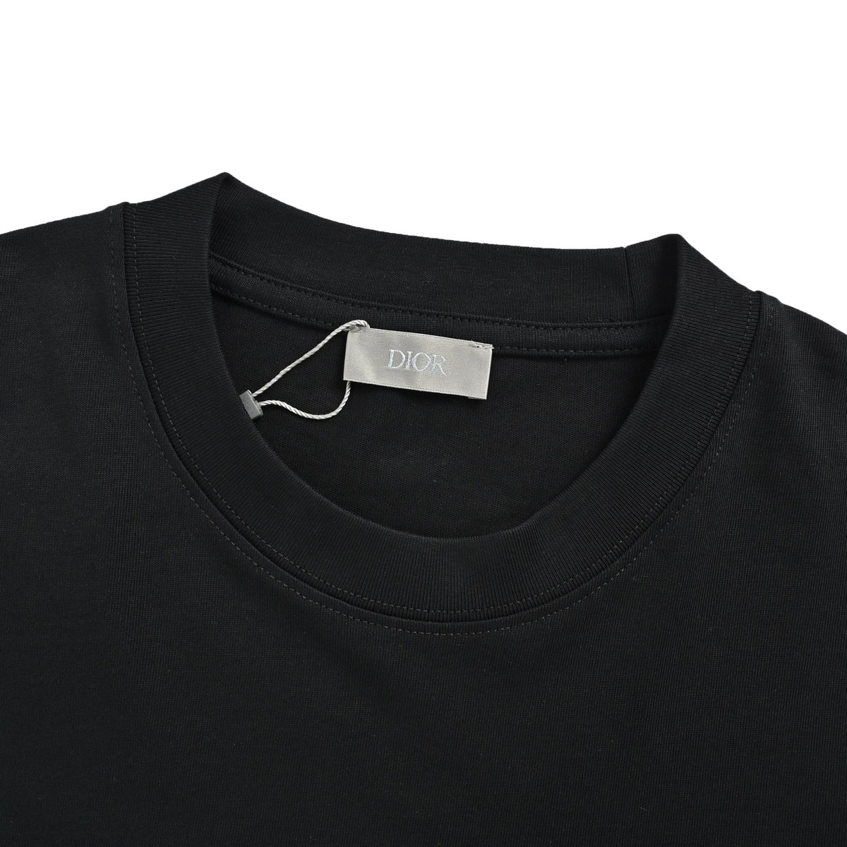 Dior patch letter logo embroidered short sleeves