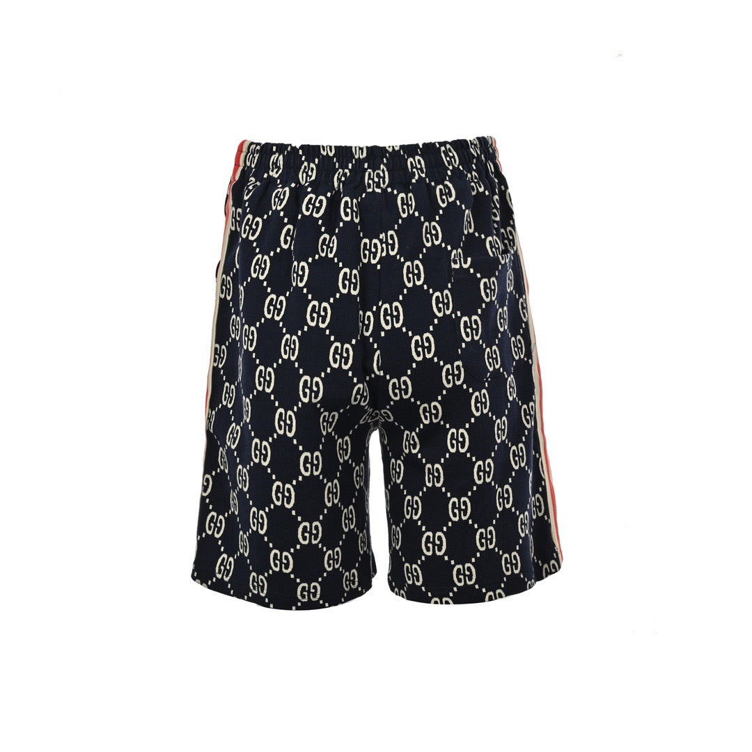 Gucci classic all-over printed jacquard shorts
