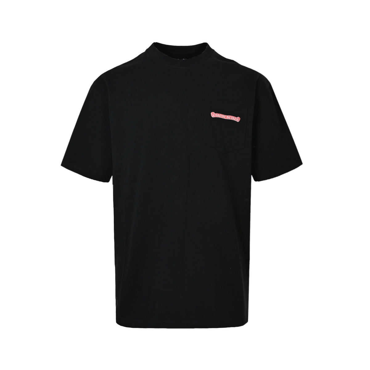 Chrome Hearts/Chrome Heart Pink Graffiti Print Short Sleeves