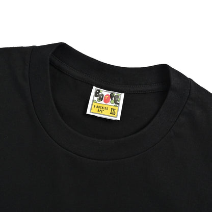 BAPE plaid ape head letter print short sleeves
