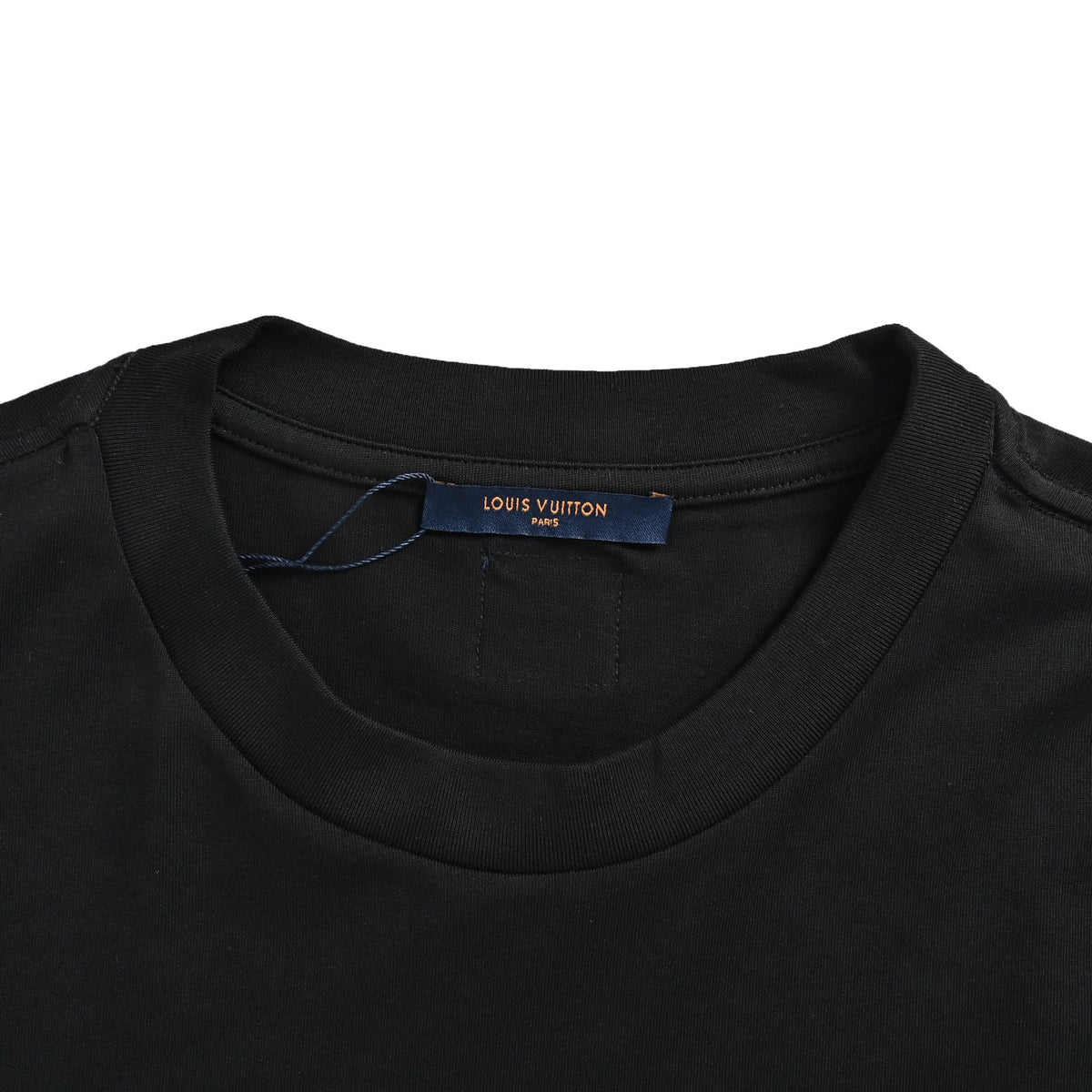Louis Vuitton 26ss beaded signature letter short sleeves