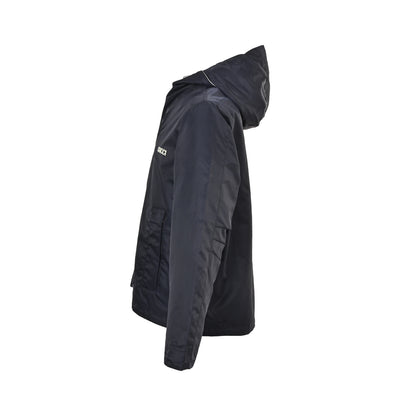 Gucci twill nylon windproof collar hooded jacket