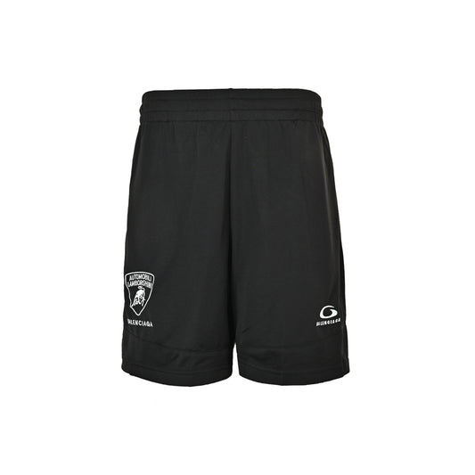 Balenciaga/Balanciaga Lamborghini embroidered logo shorts