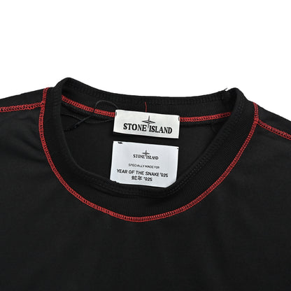Stone Island Year of the Snake limited edition short sleeves with logo embroidery on the chest