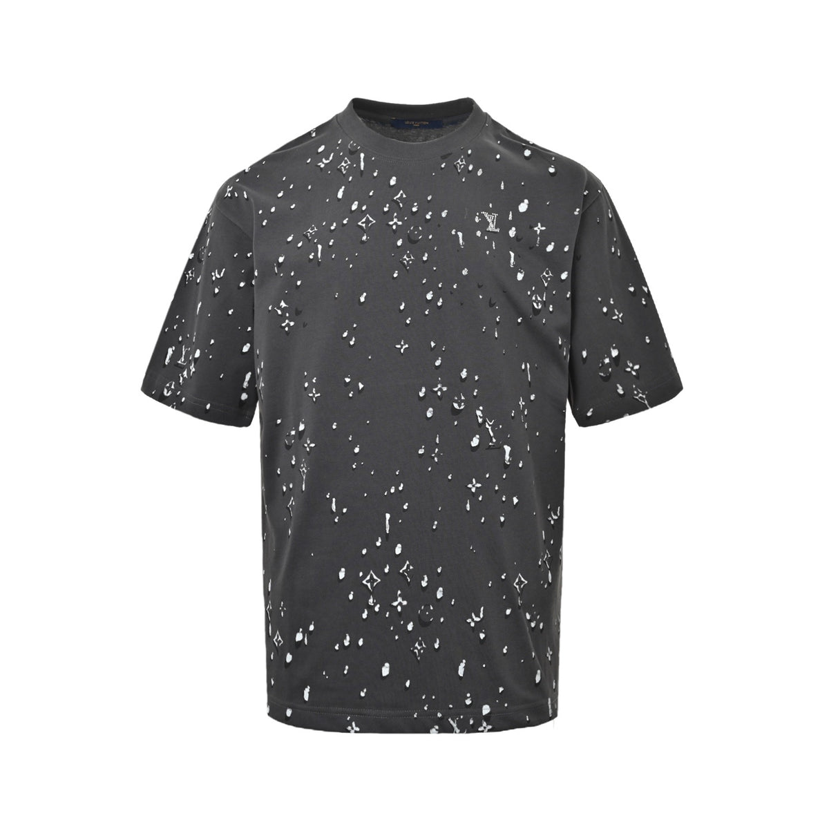 Louis Vuitton 26ss 3D presbyopia water drop print short sleeves