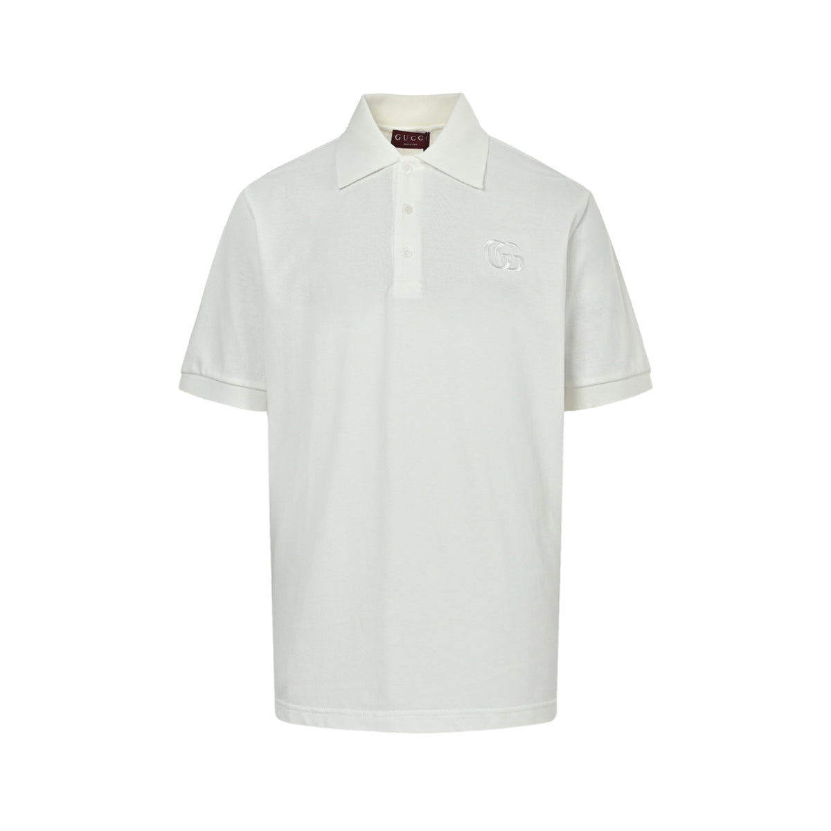 Gucci GG embroidered Polo short sleeves