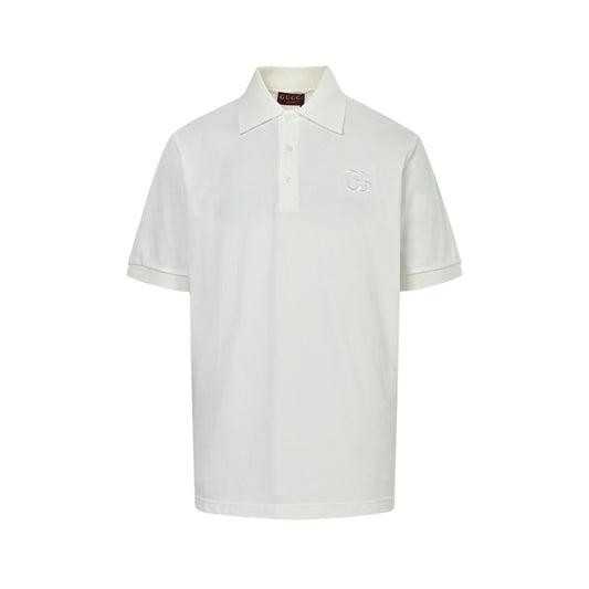 Gucci GG embroidered Polo short sleeves